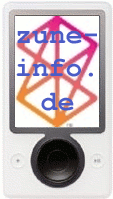 zune mp3 player weiss
