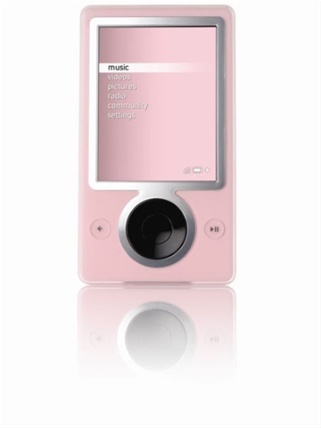 Zune - pink (baby pink)